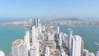 Volando en Drone, Mavic 2 Zoom  4K- CARTAGENA ESPECTACULAR ,Colombia