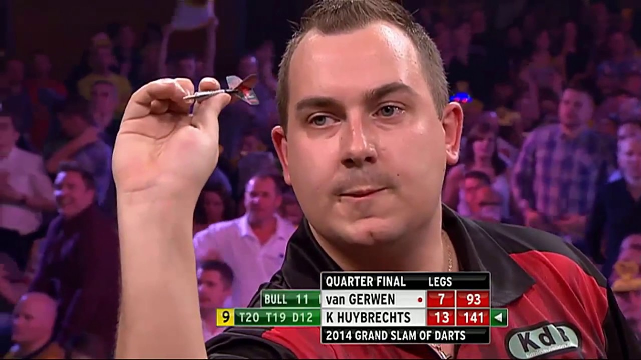 Kim Huybrechts 9 Dart Finish Youtube