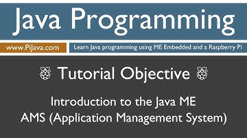 Java Programming on Raspberry Pi - Introduction to the Application Management System (AMS)