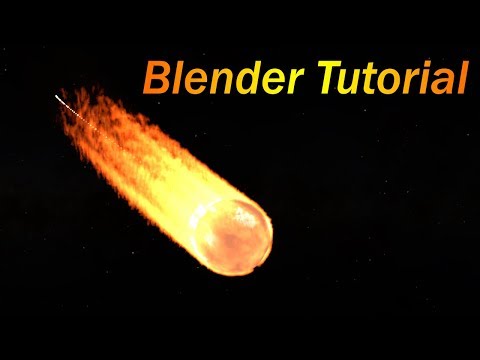Blender Tutorial - How to Create a Fireball in Blender! Blender Tutorial - How to Create a Fireball in Blender!
