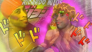 RICARDO VS JOTARO ( Ricardo Milos memes) ( Jojo bizarre adventure memes ) ( Jojo opening part 3)
