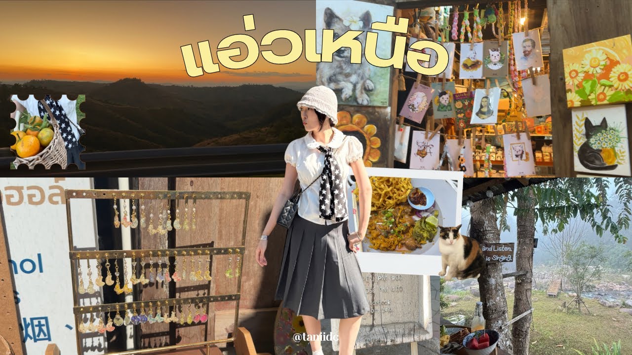 Vlog ไปเเอ่วเหนือกันเต๊อะ~⛰️🍊✨| taniidc