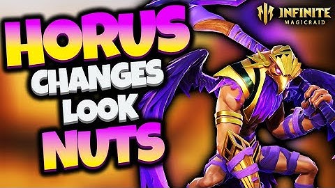 [Infinite Magicraid] HORUS Changes Look NUTS