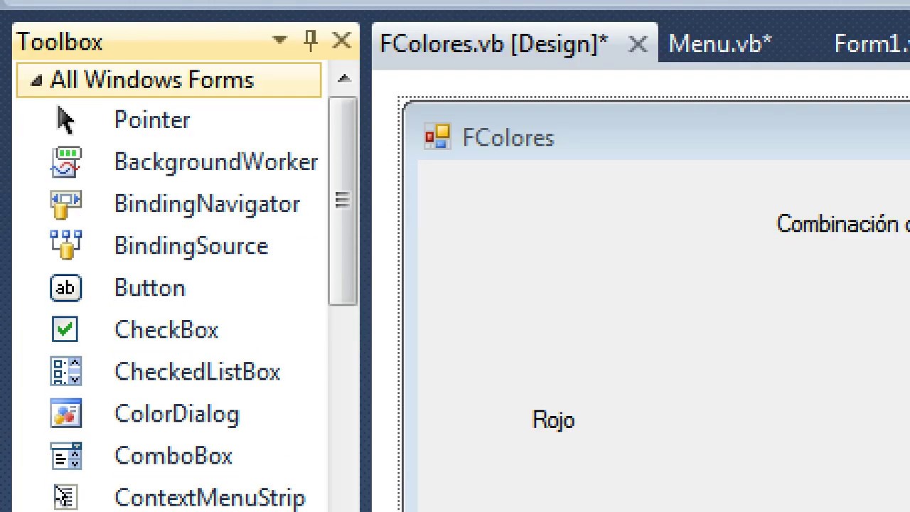 HScrollBar VB Express 2010 YouTube