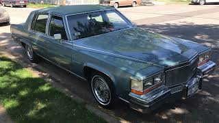 Look at my 1986 Cadillac Fleetwood Brougham