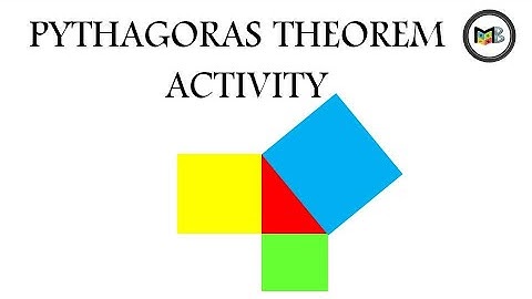 PYTHAGORAS THEOREM ACTIVITY BY PAPER CUTTING AND PASTING METHOD