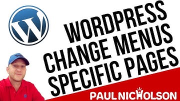 How To Change Wordpress Menus For Different Categories With Conditional Menus