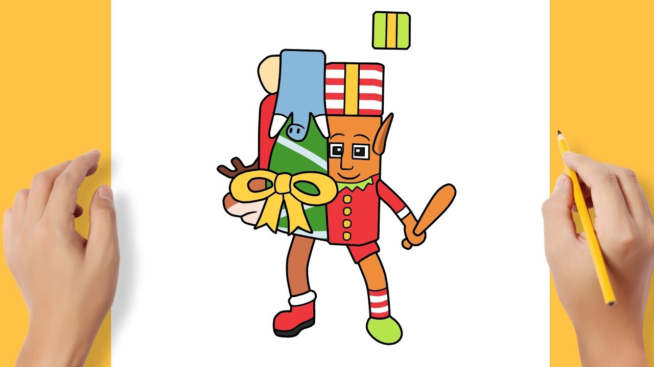 Как нарисовать LA JOLLY GRANDE / рисование Roblox Steal a Brainrot