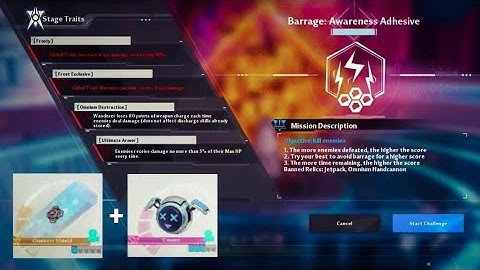 Sequential Phantasm Barage Awareness Adhesive Frost Team [Tower Of Fantasy]
