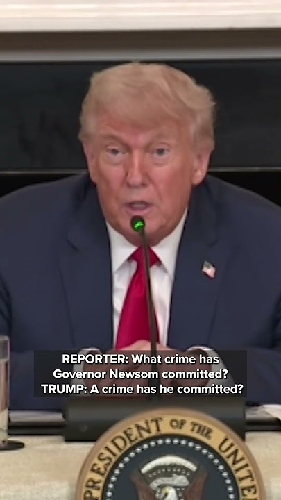 Download lagu Donald Trump criticizes California Gov. Newsom amid Los Angeles ICE protests