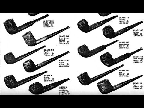 Dunhill Pipe Shape Chart