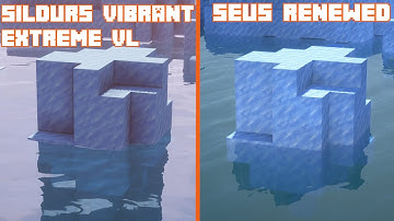 Sildurs Vibrant Shaders Extreme VL vs Seus Renewed | Texture Comparison