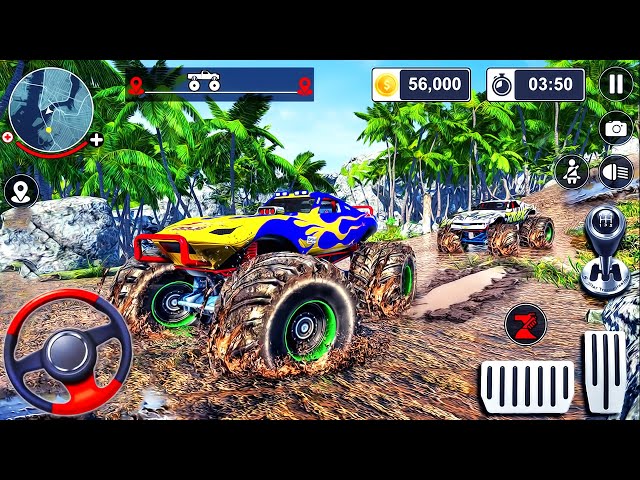 4x4 OffRoad Real Monster Truck Racing Game #Android GamePlay #Car