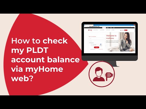 How to check my PLDT account balance via myHome web | #QuickTips
