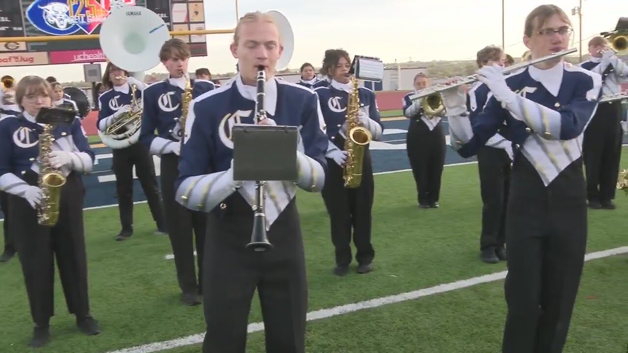 Central High School Band is ready for the Bell Game with Matt Meister