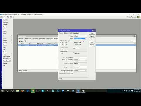 How To Change Wireless Password on Mikrotik Router | How  to configure wifi password on mikrotik