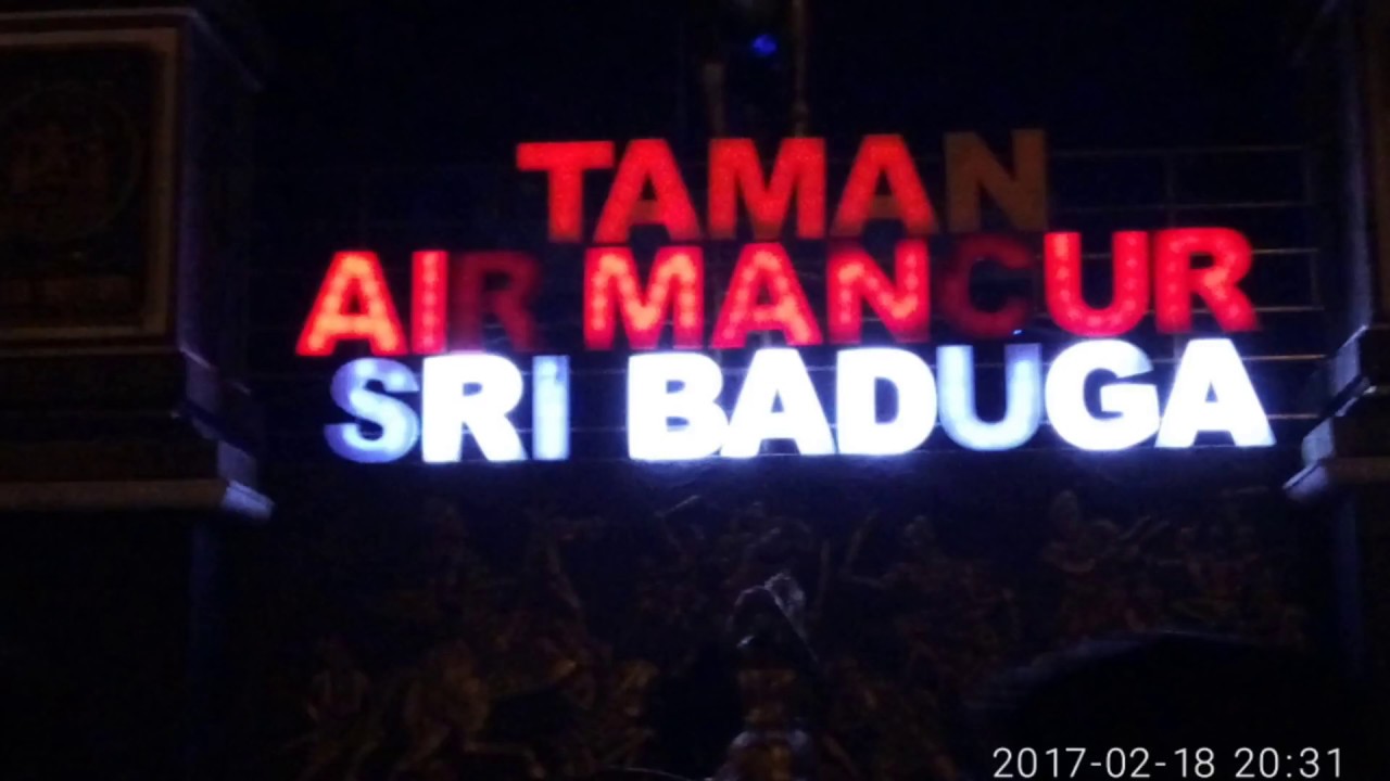 Air Mancur Terbesar Se Asia Tenggara Taman Air Mancur Sri Baduga Purwakarta