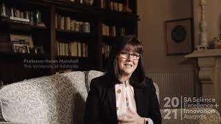 2021 SASEIA Finalist - Professor Helen Marshall - Scientist of the Year