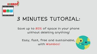 3 MINUTES TUTORIAL: Learn how to compress your videos with Wamboo screenshot 5