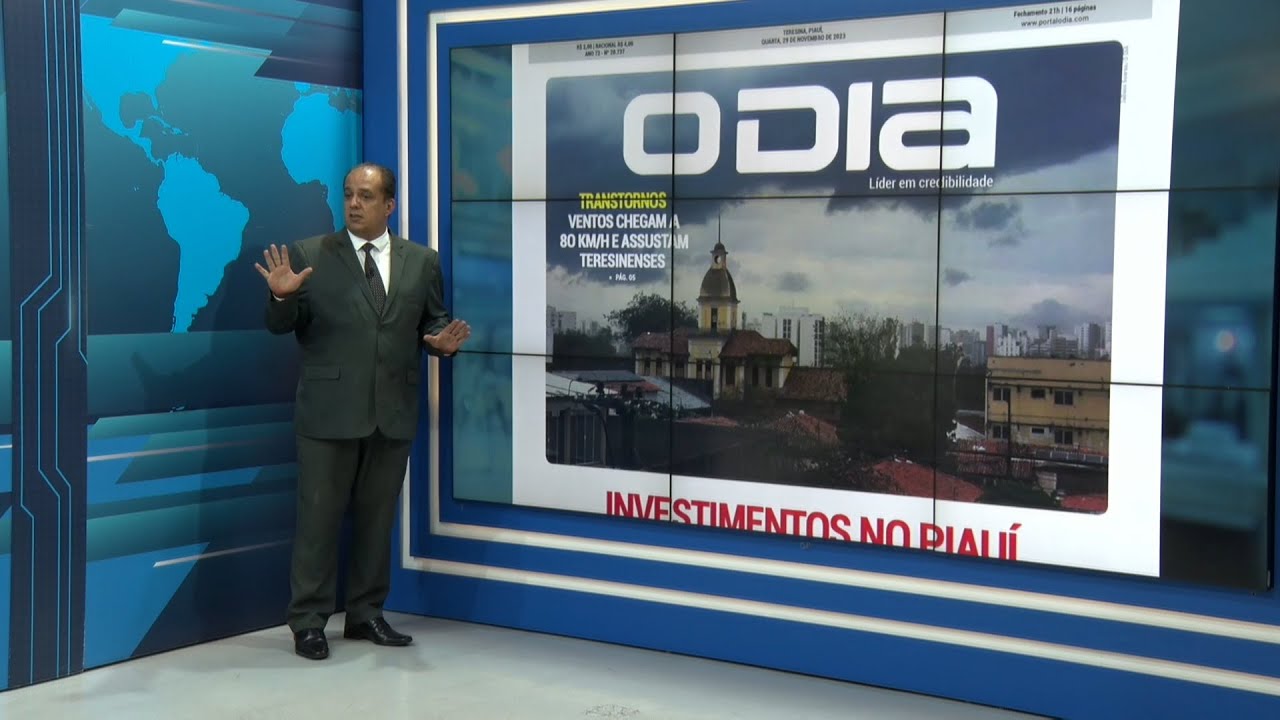 Confira o que é destaque no Jornal O Dia 29 11 2023