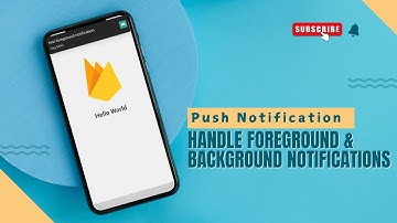 Handle Foreground & Background Notifications in React Native | Push Notifications Tutorial