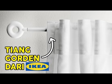 UNBOXING TIANG BATANG GORDEN  DARI IKEA  MURAH  BERKUALITAS 