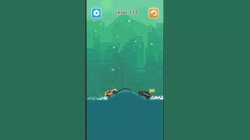 Draw bridge 🌉 Imposible mission 😱 Level 174 complete ✅ #shorts #viral