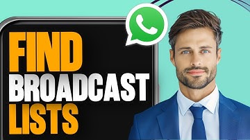 How to Find Your Broadcast Lists in WhatsApp on iPhone