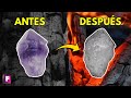 De Cuarzo Amatista a Hialino ? Tratamiento Térmico Casero 🔥💎 - Foro de minerales