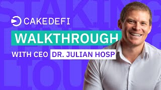 Cake DeFi Walkthrough with CEO Dr. Julian Hosp!