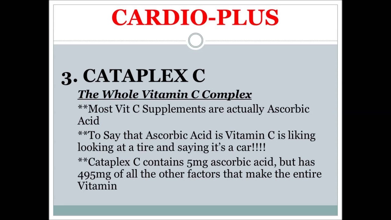 Standard Process Cardio Plus YouTube