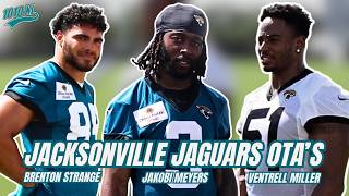 Jacksonville Jaguars OTAs 1-on-1: Jakobi Meyers, Brenton Strange and Ventrell Miller Wealth