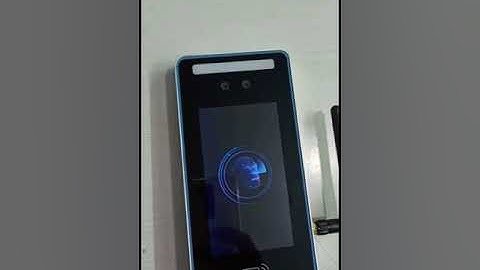 TF43 AI Based Face Attendance Machine WIFI Configure & installation Process