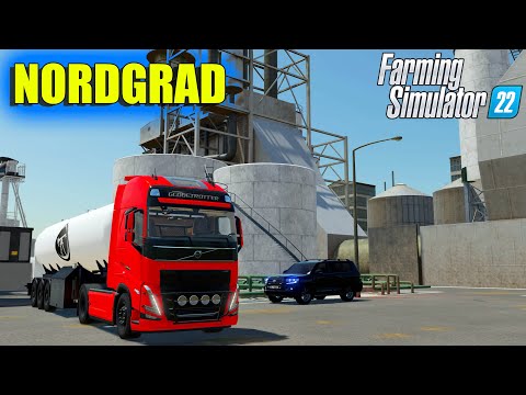 Видео: ПРИЕХАЛИ В NORDGRAD. КУПИЛИ ЗАВОД И НЕФТЯНЫЕ ВЫШКИ. FS22