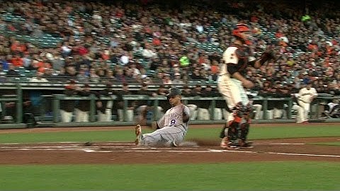 COL@SF: Reynolds gets an RBI on an infield single