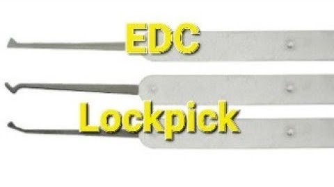 EDC lock pick