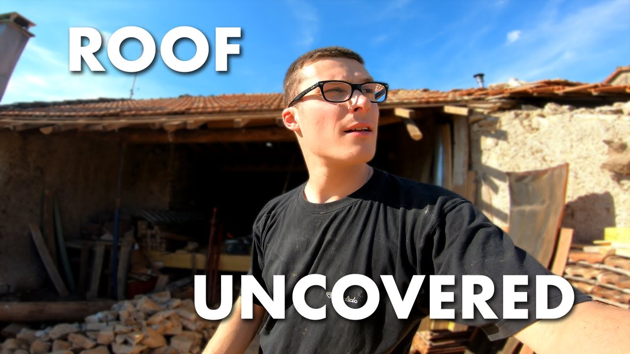 COULER UN LINTEAU DE 4 METRES ET DEBUT DE LA CHARPENTE - Ep4 - TheFrenchBarn - house diy timelapse