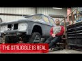 Biggest things that help to finish projects! SWEPTLINE DODGE CUMMINS CONVERSION