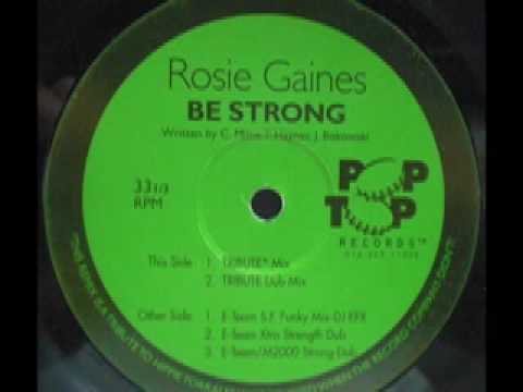 SPEED GARAGE - ROSIE GAINES - BE STRONG - (E-Team/M2000 Strong Dub)