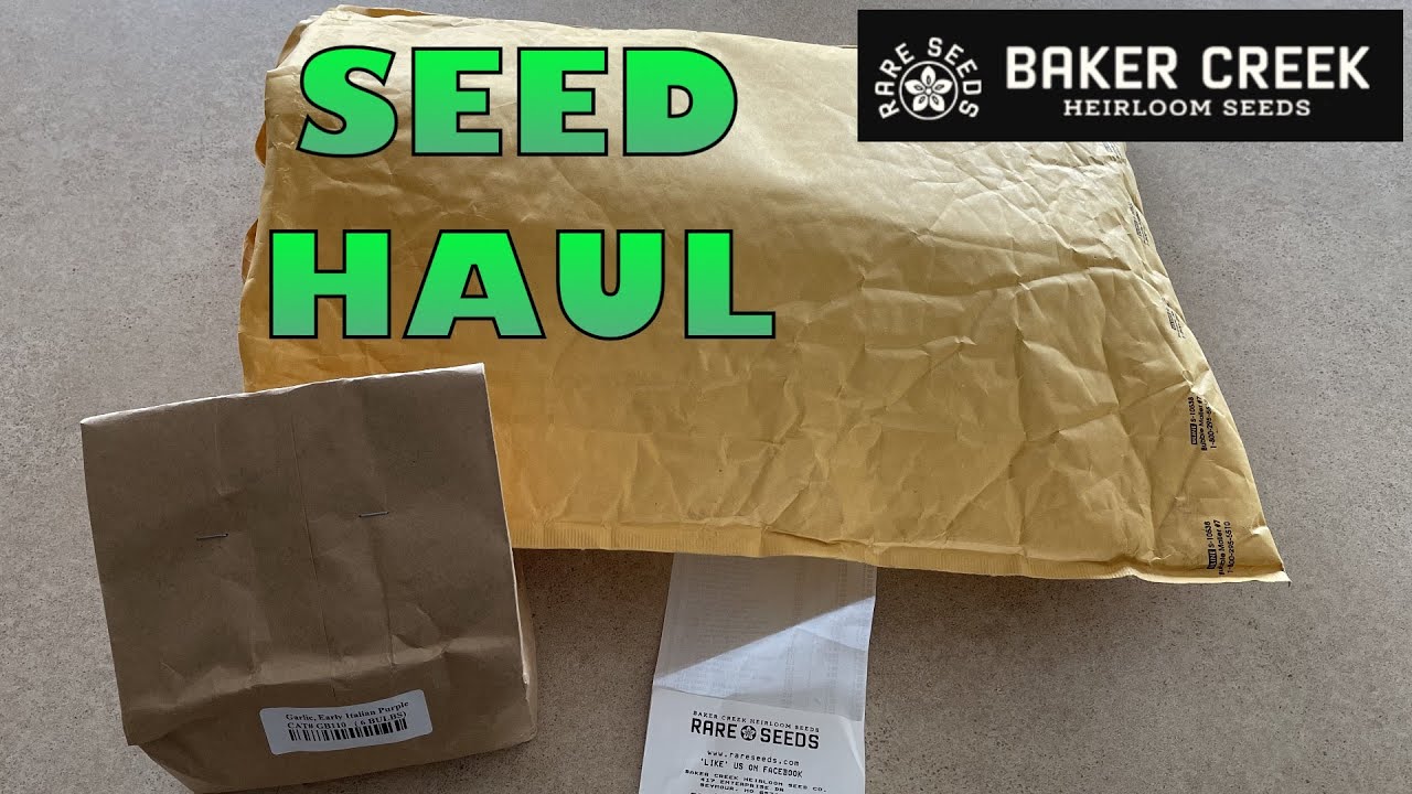 MASSIVE Baker Creek SEED HAUL | Garden Plan for Spring 2023