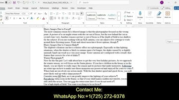 Exp22_Word_Ch02_HOE_Studio | Exp25 Word Ch02 HOE Studio