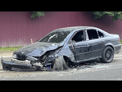 Видео: Бёрнаут на БМВ за 15 тысяч