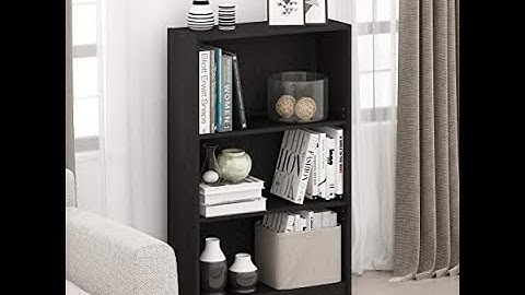 Review FURINNO JAYA Simple Home 3-Tier Adjustable Shelf Bookcase 2021