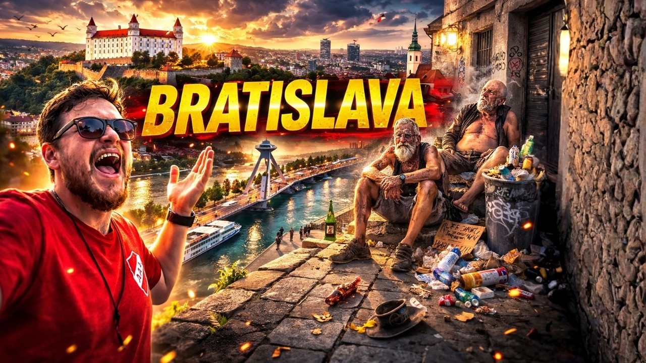 NADIE RECOMIENDA esta Ciudad de EUROPA | ¿Vale la pena Visitar BRATISLAVA?