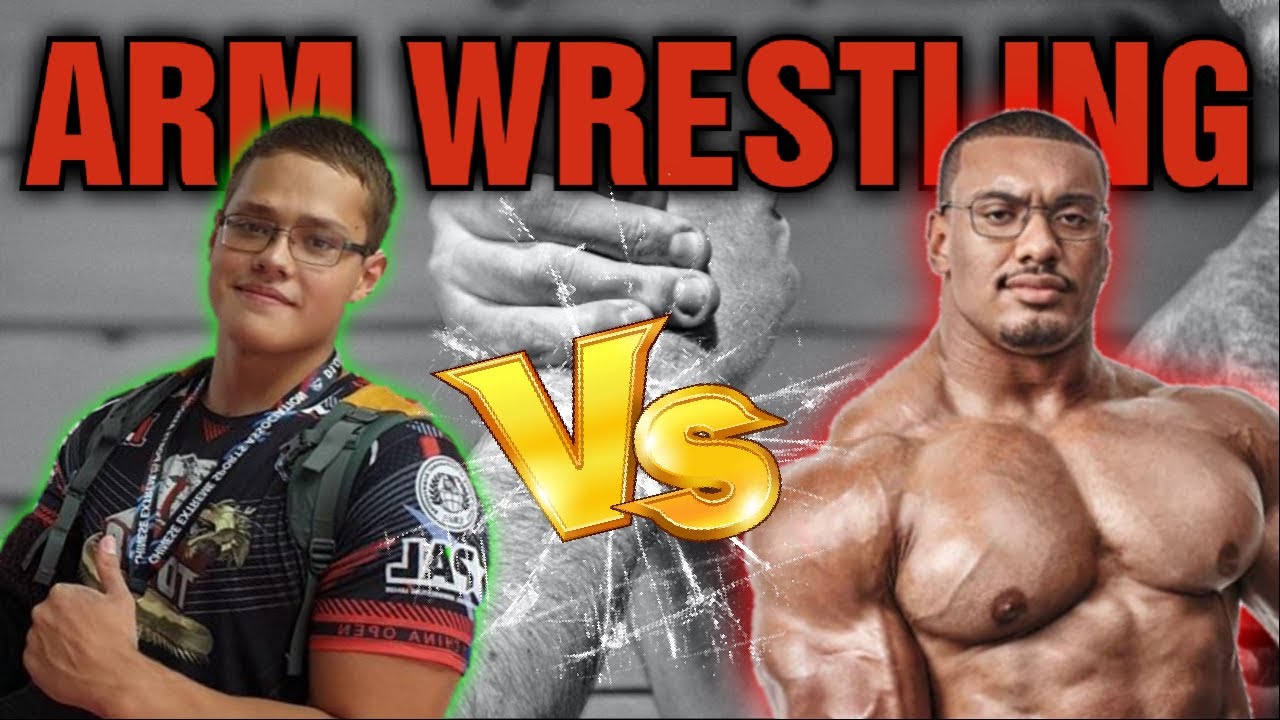 ARM WRESTLING Larry Wheels VS. School Boy Who Wins??? YouTube