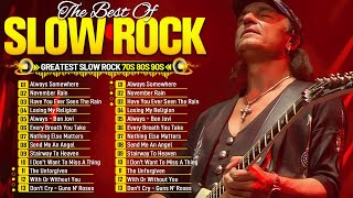 Scorpions, Bon Jovi, Eagles, Aerosmith, U2 - Slow Rock Love Songs Nonstop 70s 80s