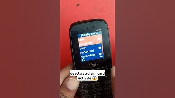 deactivated sim card activate #youtubeshorts #deactivatedsim #simcard