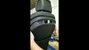 Audi A8 power headrest removal