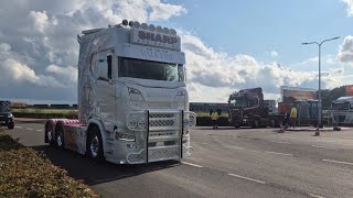 Truckstar festival 2026 | Leaving more than 2300 trucks  part (2/2) Assen, The Netherlands
