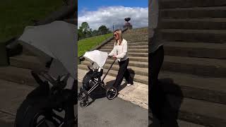 The CYBEX Priam 2 wheel mode